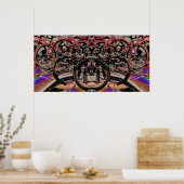 Poster Vélos Abstraits (Tour de France 2010) (Cuisine)