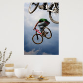 Poster vélos aéroportés (Cuisine)
