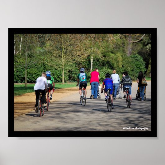 Poster Vélos et Poussettes (Devant)