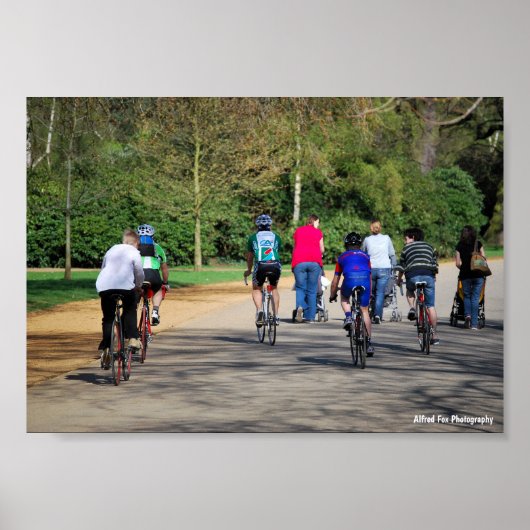 Poster Vélos et Poussettes (Devant)