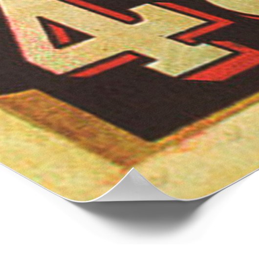 Poster Vélos Howe Vintage (Coin)