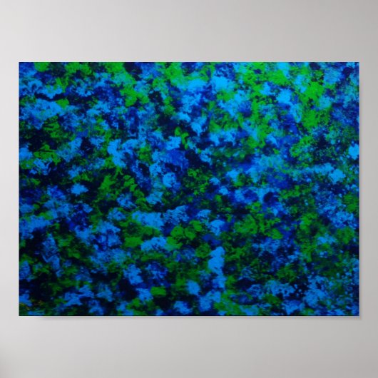 Poster "Velours concassé" (Devant)