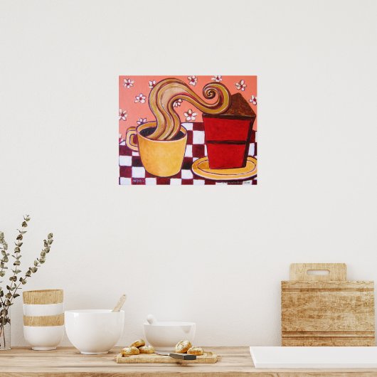 Poster "Velours rouge" (Cuisine)