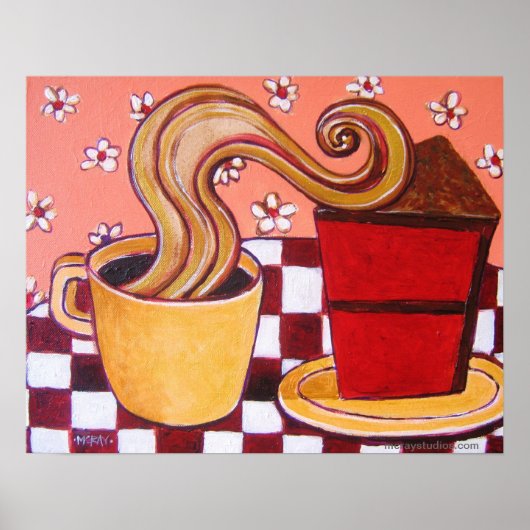 Poster "Velours rouge" (Devant)