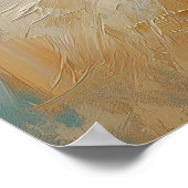 Poster Velvet-Furred Persian Kitten Painting (Coin)