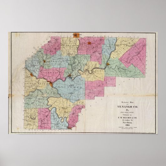 Poster Venango Co, Pa (Devant)