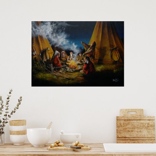 Poster Vendeur (Cuisine)