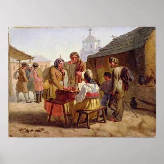 Poster Vendeur Kvas, 1862 (Devant)