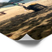 Poster Vendeurs de plage ... Plage de Lamai, île de Koh S (Coin)