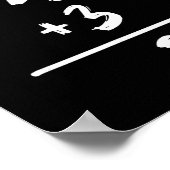 Poster Vendez Inspiré Math 6 4 3 2 Double Play Softll Jeu (Coin)