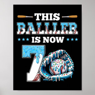 Poster Vendre Drift 7e Anniversaire Fête Boy Sport Ventil