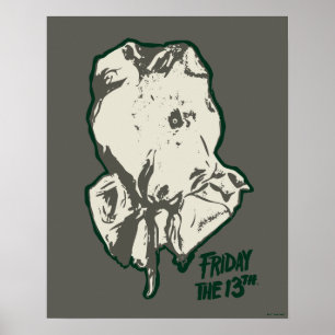 Poster Vendredi 13   Jason Voorhees Burlap Sack