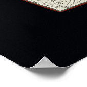 Poster Vendredi 13 | Logo 3D empilé saignant (Coin)