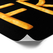Poster Vendredi Frites (Coin)
