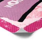 Poster Vendredi Girl in Monday World. Nom modifiable (Coin)