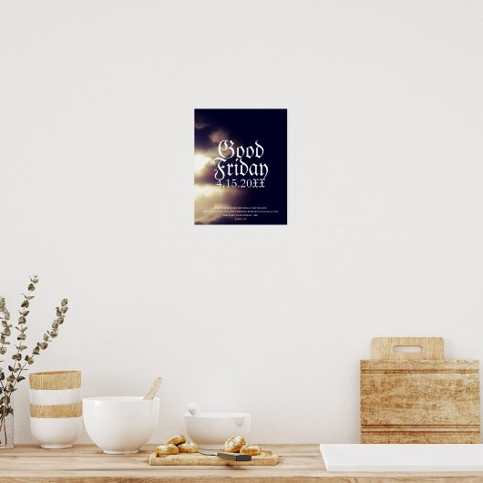 Poster Vendredi saint (Cuisine)