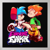 Poster Vendredi soir Funkin Boyfriend et Pico (Devant)