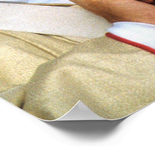 Poster Vénérable Pape Jean-Paul II (Coin)