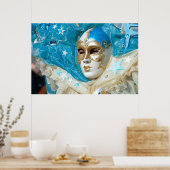 Poster Venetian Mask (Cuisine)