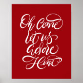 Poster Venez Admirez-Le Brush Calligraphy (Devant)