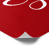 Poster Venez Admirez-Le Brush Calligraphy (Coin)