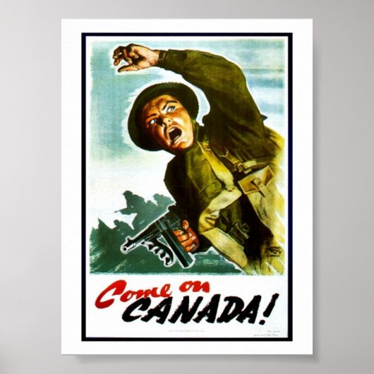 Poster Venez Au Canada ! (Devant)