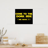 Poster Venez Au Côté Dork Nous Avons Pi (Cuisine)