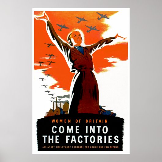 Poster Venez Dans Les Usines (Devant)