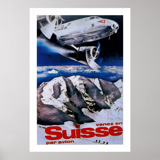 Poster Venez en Suisse ~ Venez en Suisse (Devant)