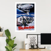 Poster Venez en Suisse ~ Venez en Suisse (Bureau à domicile)