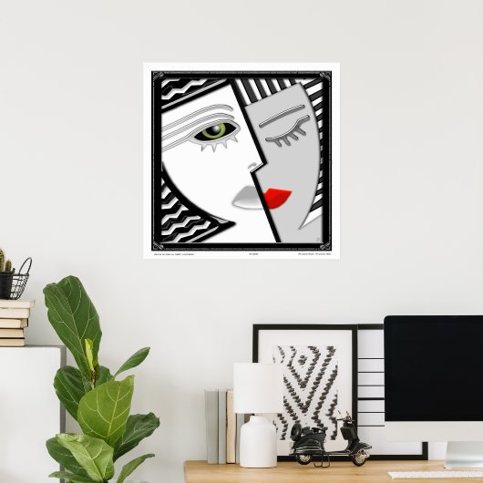 Poster Venez ensemble (Bureau à domicile)