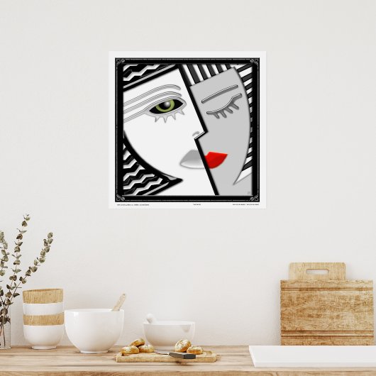 Poster Venez ensemble (Cuisine)