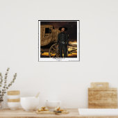 Poster "Venez et comprenez" Western Artwork Gunslinger Ar (Cuisine)