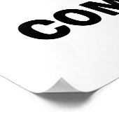 Poster "Venez et prenez-le" pour les scientifiques (Coin)