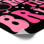 Poster Venez La Fête De La Bride Rose Super Bachelorette (Coin)