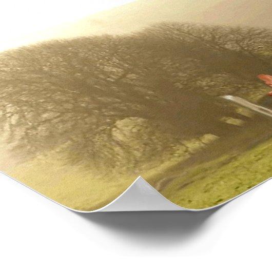 Poster Venez Rencontrer La Déesse Dans Les Arbres (Coin)