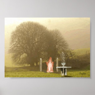 Poster Venez Rencontrer La Déesse Dans Les Arbres