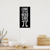 Poster Venez Sur Le Côté Nerd (Cuisine)