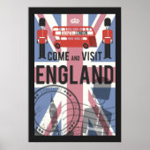 Poster Venez visiter l'Angleterre (Devant)