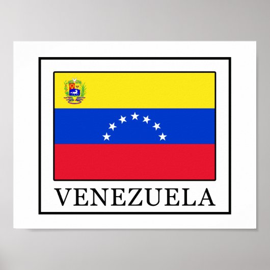 Poster Venezuela (Devant)