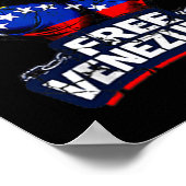 Poster Venezuela Flag Venezuela Libre 2026  (Coin)