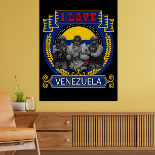 Poster Venezuela Libre Maduro Capturé en Direct T-shirt