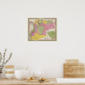 Poster Venezuela, New Grenada & Equateur (Cuisine)