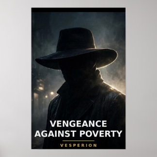 Poster Vengeance contre la pauvreté — Le personnage