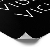 Poster Veni vidi vici (Coin)