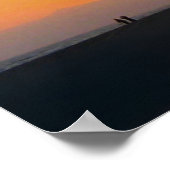 Poster Venice Beach California Sunset Souvenir (Coin)