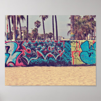 Poster Venice Beach Californie