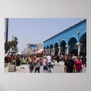 Poster Venice Beach Californie