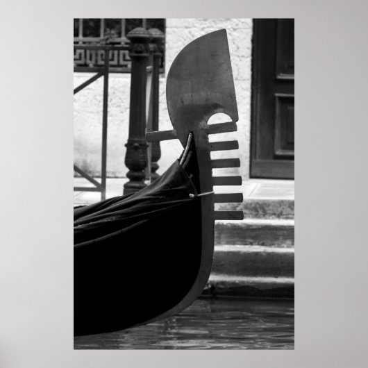 Poster Venice Gondola (Devant)