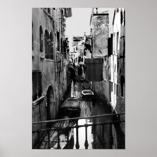 Poster Venice, Italy Canal (Devant)